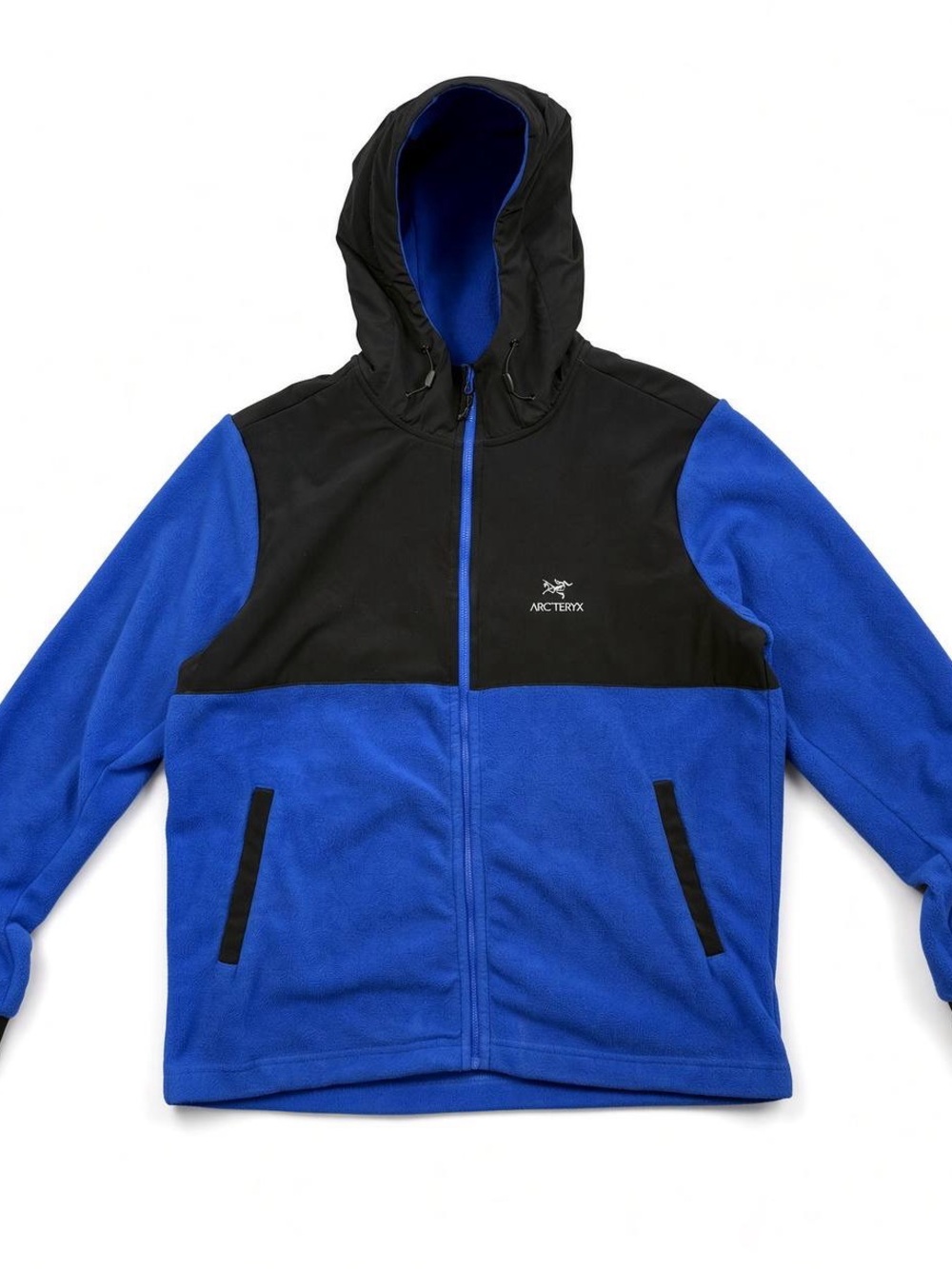 Arc'teryx Fleece Hoody Mens L Blue Black